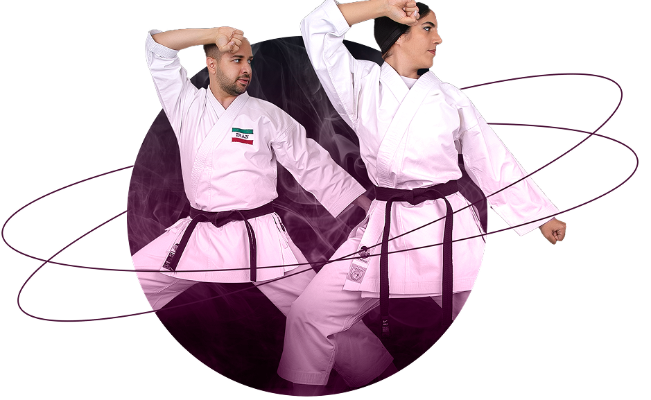 کیان کشفی مربی کاراته